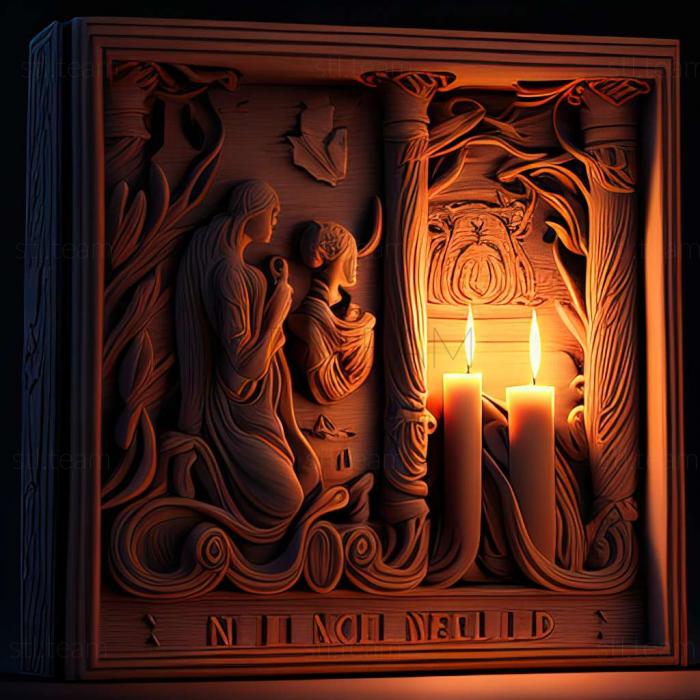 3D модель Игра «Легенда о свечах ночей свечей» (STL)